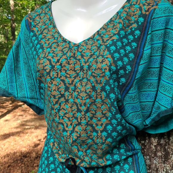 FreeSize JGee Bohemian multi Style Dress - Picture 2 of 6